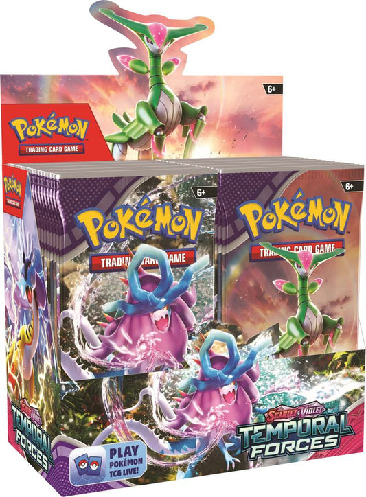 [SV05] English Pokemon 美版 Scarlet & Violet Temporal Forces Booster Box/Pack