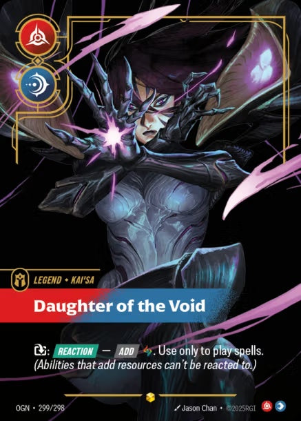 OGN-299/298 - Daughter of the Void（繁中）