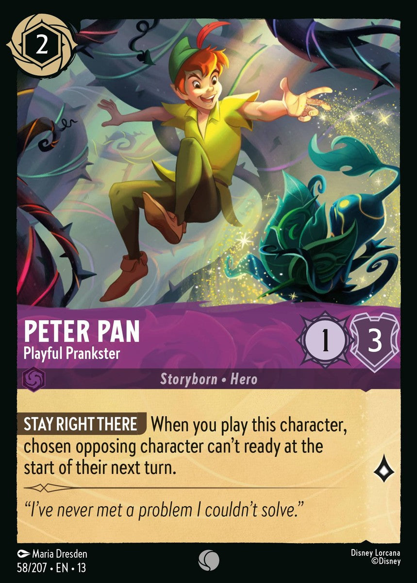 058/207-EN-13: Peter Pan – Playful Prankster