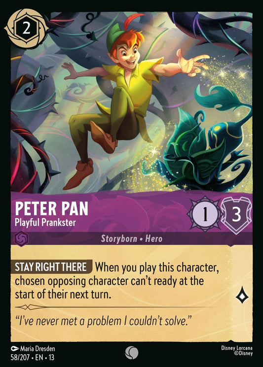 058/207-EN-13: Peter Pan – Playful Prankster
