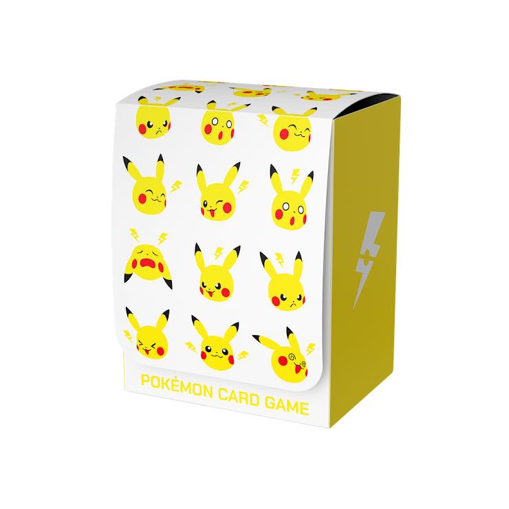 [M2a] 寶可夢造型卡盒 皮卡丘與打雷  Pokemon Deck Box - Pikachu & Thunder