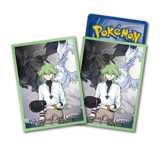 [M2a] 寶可夢造型卡套 N & 捷克羅姆 & 萊希拉姆 Pokemon Card Sleeve - N & Zekrom & Reshiram