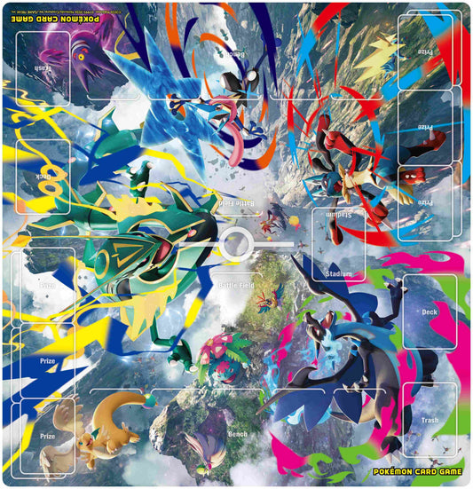 [Pre-Order] [M6] - 寶可夢橡膠對戰桌墊 頂上決戰!超級烈空坐 Pokemon Playmat - PARAMOUNT WAR Mega Rayquaza