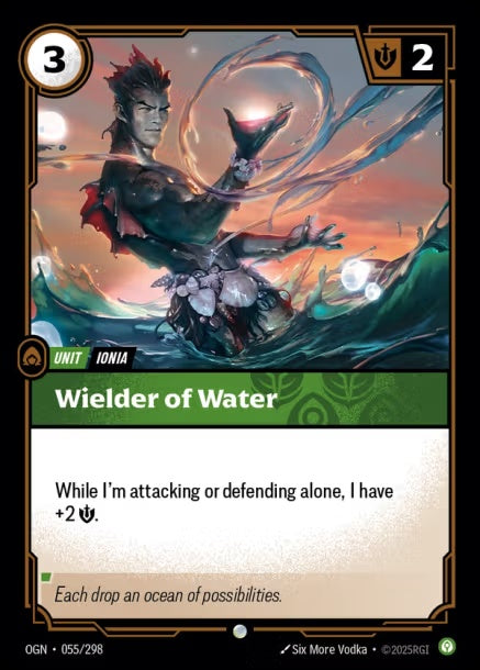 OGN-055/298 - Wielder of Water（繁中）