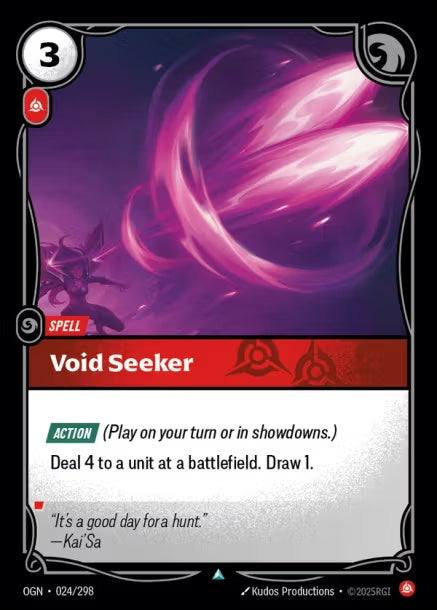 OGN-024/298 - Void Seeker（繁中）