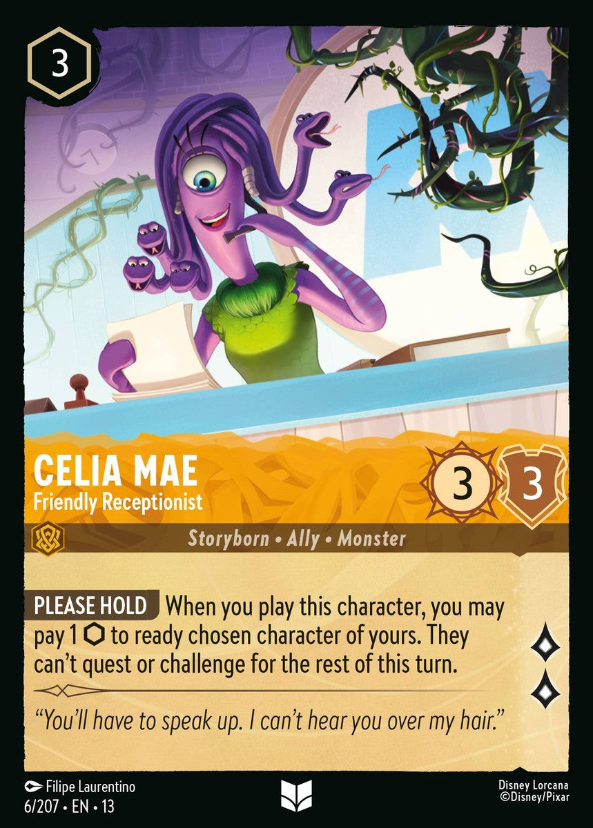 006/207-EN-13: Celia Mae – Friendly Receptionist