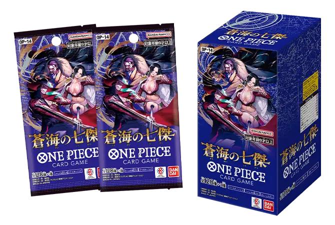 [OP-14] - ONE PIECE CARD GAME BOOSTER -The Azure Sea's Seven [OP-14] 海賊王咭牌遊戲 第十四彈 蒼海之七傑 卡盒 / 完箱