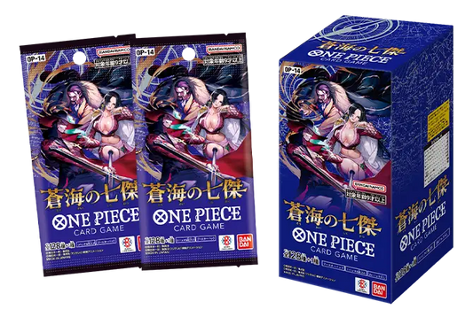 [OP-14] - ONE PIECE CARD GAME BOOSTER -The Azure Sea's Seven [OP-14] 海賊王咭牌遊戲 第十四彈 蒼海之七傑 卡盒 / 完箱