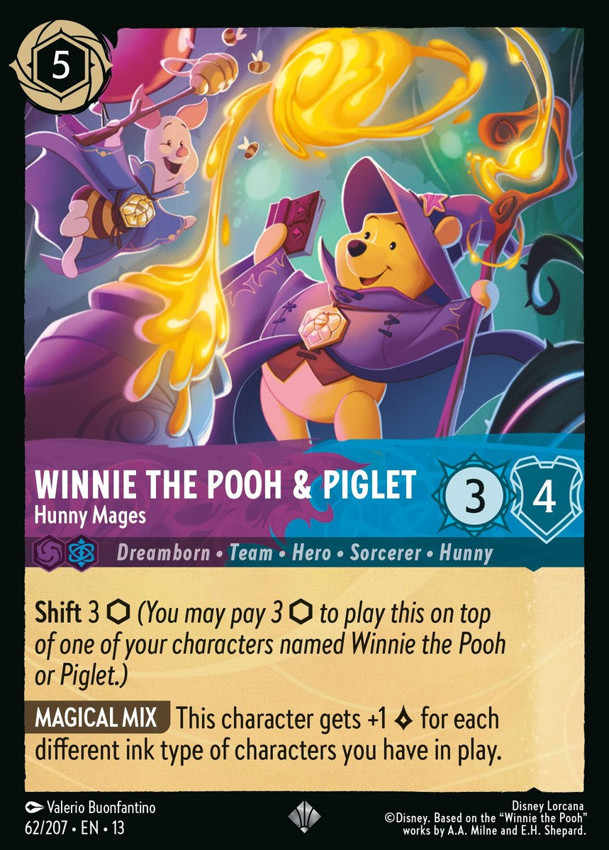 062/207-EN-13: Winnie the Pooh & Piglet – Hunny Mages