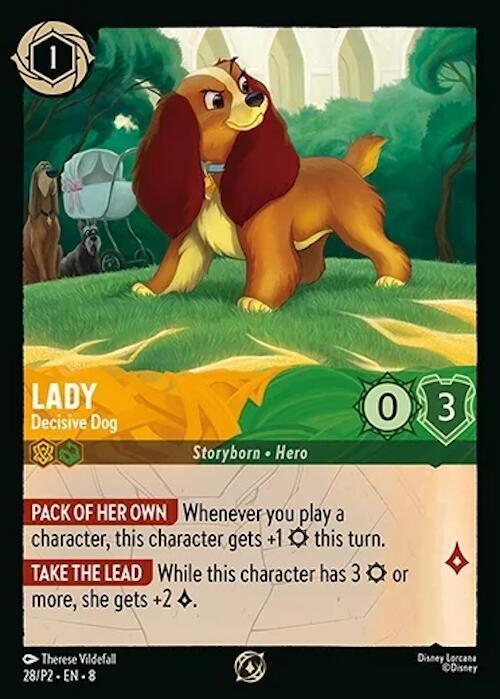 28/P2-EN-8: Lady - Decisive Dog