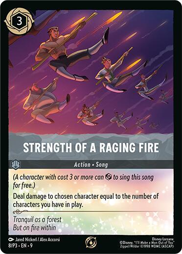 8/P3-EN-9: Strength of a Raging Fire