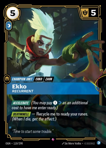 OGN-110/298 - Ekko, Recurrent（繁中）
