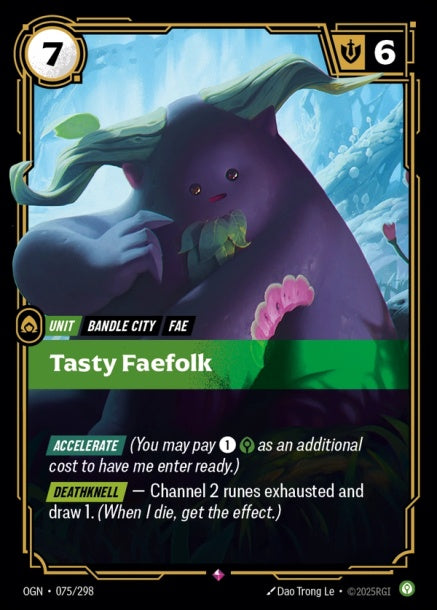OGN-075/298 - Tasty Faefolk（繁中）