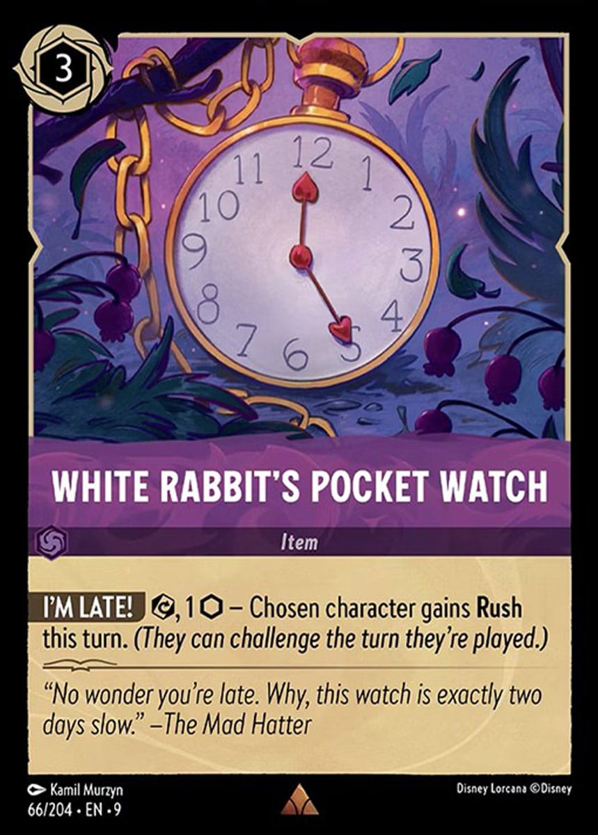 066/204-EN-9: White Rabbit’s Pocket Watch
