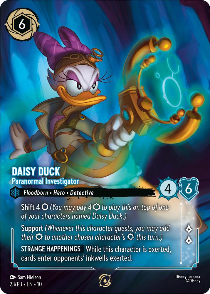 23/P3-EN-10: Daisy Duck - Paranormal Investigator