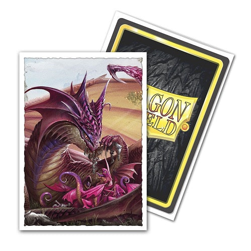 Dragon Shield 100 - Standard Deck Protector Sleeves - Art Matte Mother's Day Dragon 2020 - AT-12048