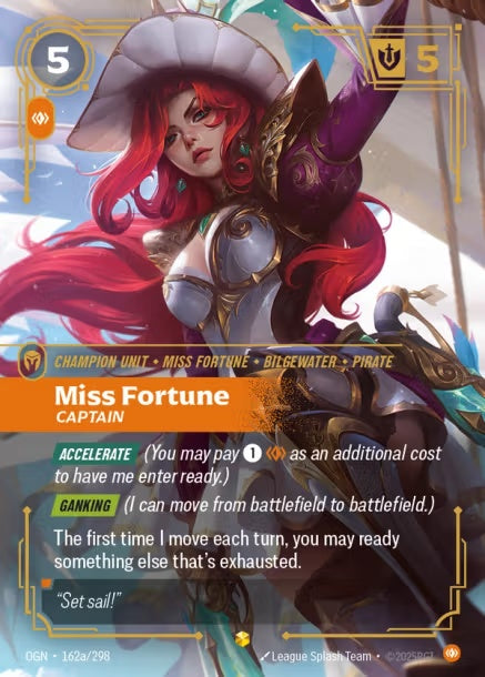 OGN-162a/298 - Miss Fortune, Captain（繁中）