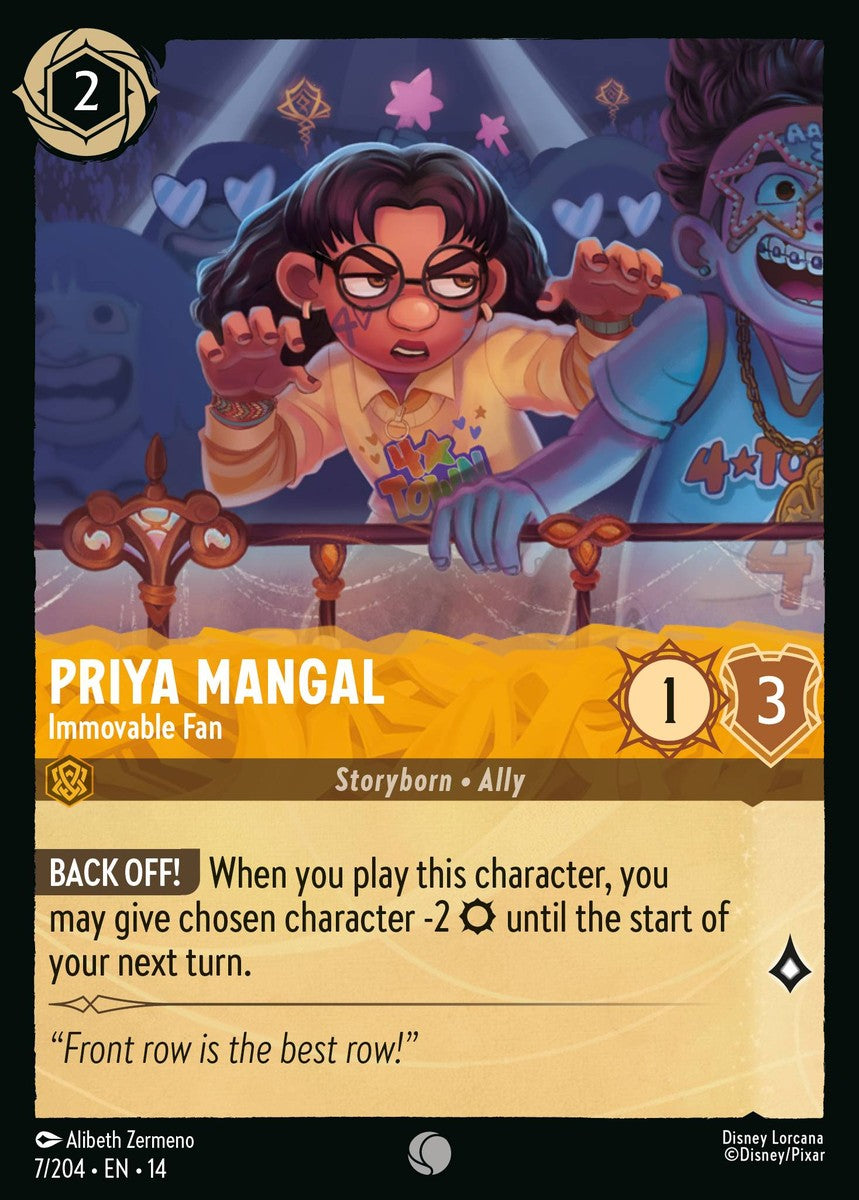 007/204-EN-14: Priya Mangal – Immovable Fan