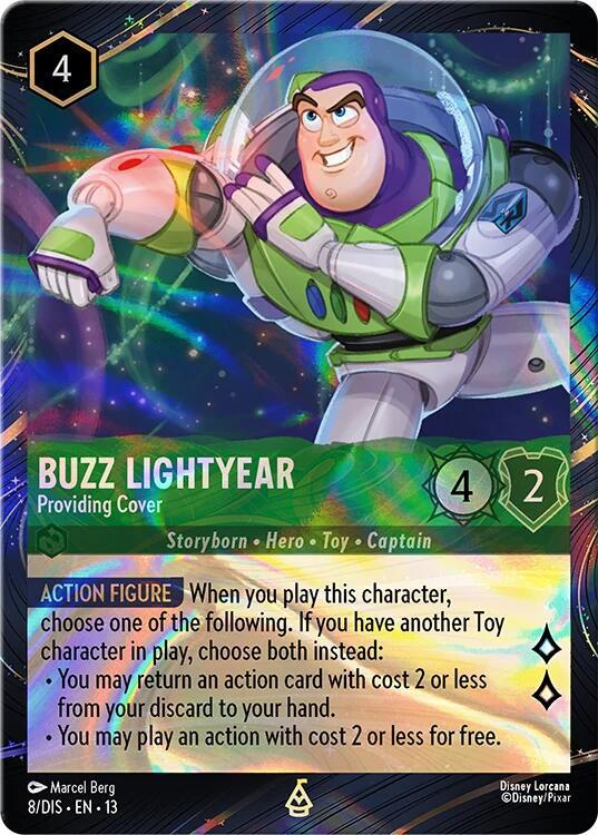 8/DIS-EN-13: Buzz Lightyear – Providing Cover