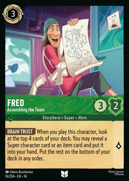 076/204-EN-14: Fred – Assembling the Team