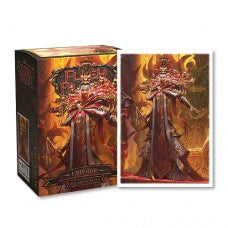 Dragon Shield 100 - Standard Deck Protector Sleeves - Art Matte - Flesh and Blood - Emperor - AT-16070