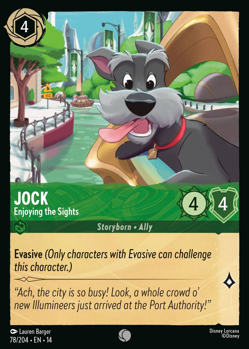 078/204-EN-14: Jock – Enjoying the Sights