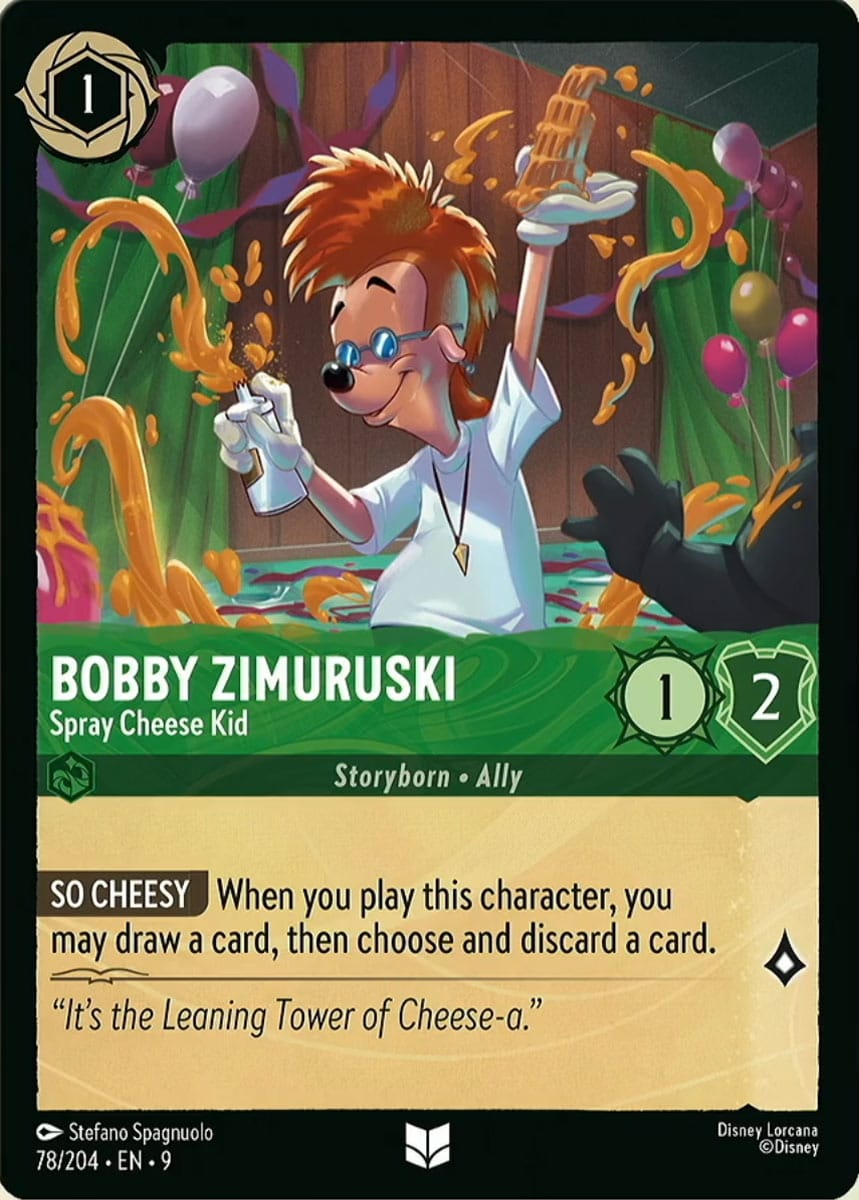 078/204-EN-9: Bobby Zimurski – Spray Cheese Kid