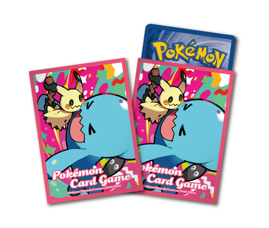 [In Stock] 寶可夢造型卡套 迷擬Q & 果然翁  Pokemon Sleeves Mimikyu & Wobbuffet