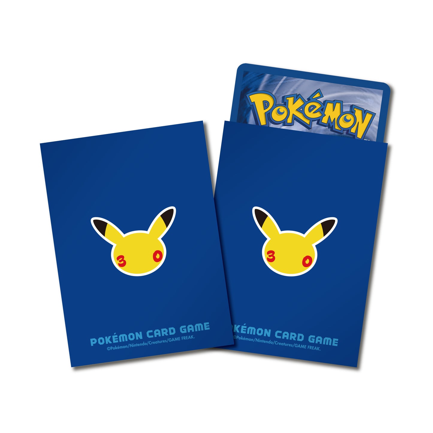 [Pre-Order] [M6a] -寶可夢造型卡套 30週年 LOGO Pokemon Card Sleeve - 30th Anniversary LOGO