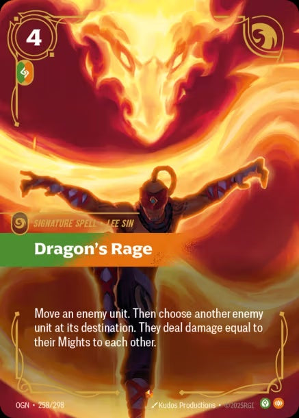 OGN-258/298 - Dragon's Rage（繁中）