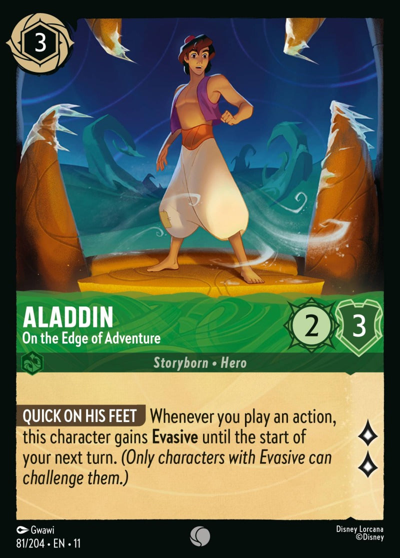 081/204-EN-11: Aladdin - On the Edge of Adventure