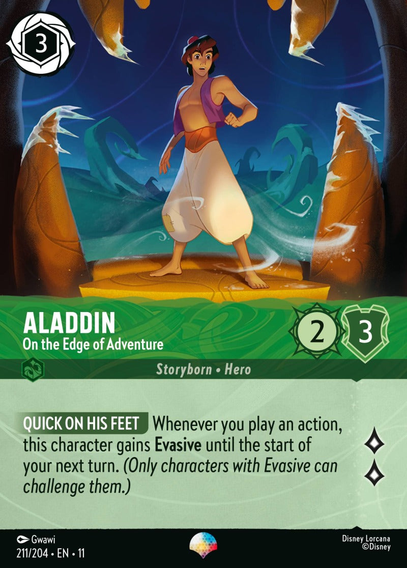 211/204-EN-11: Aladdin - On the Edge of Adventure