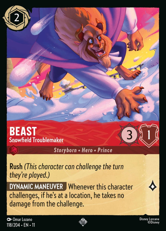 118/204-EN-11: Beast - Snowfield Troublemaker