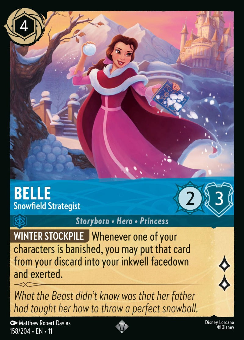 158/204-EN-11: Belle - Snowfield Strategist