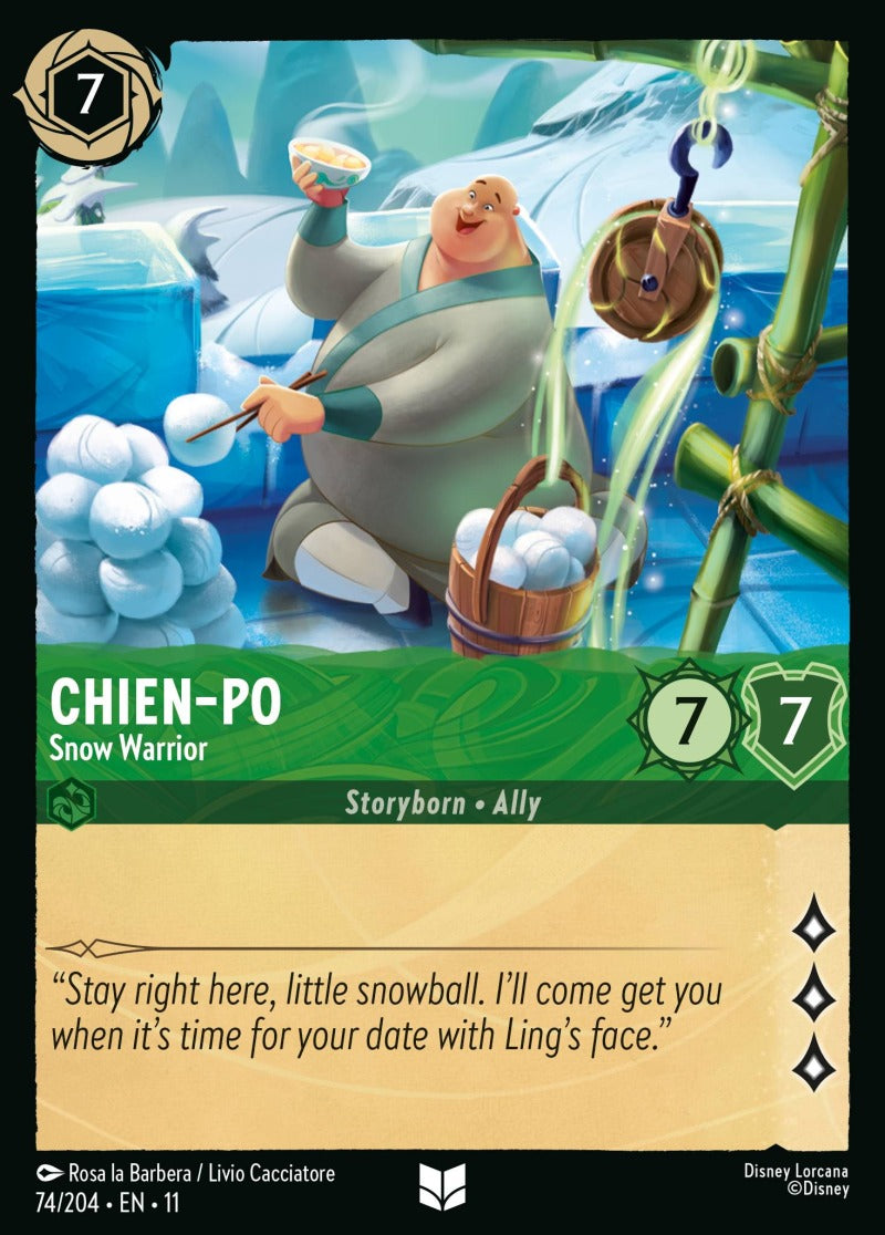 074/204-EN-11: Chien‐Po - Snow Warrior