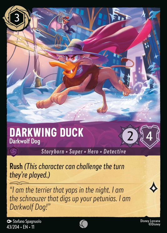 043/204-EN-11: Darkwing Duck - Darkwolf Dog