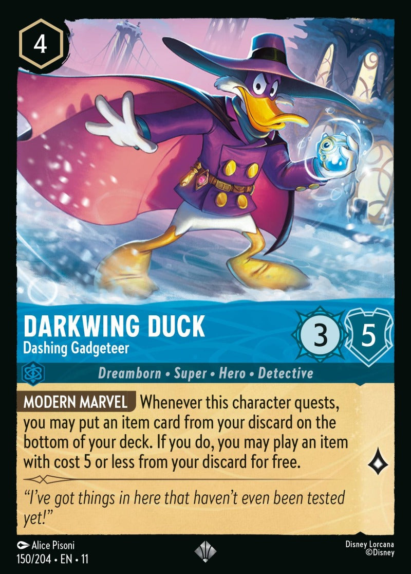 150/204-EN-11: Darkwing Duck - Dashing Gadgeteer