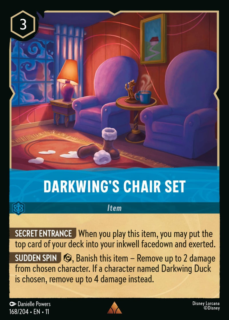 168/204-EN-11: Darkwing's Chair Set