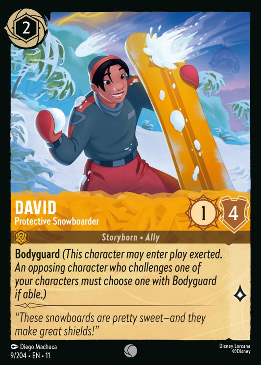 009/204-EN-11: David - Protective Snowboarder