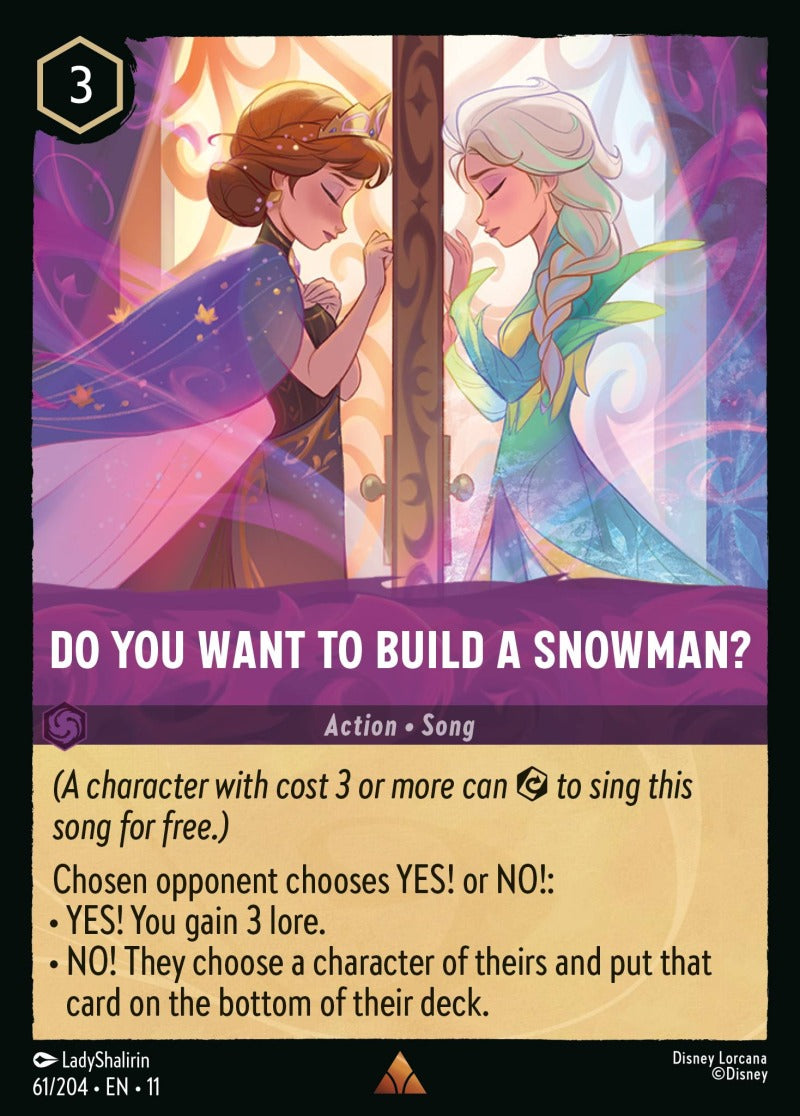 061/204-EN-11: Do You Want to Build a Snowman?