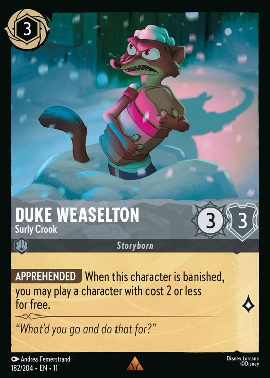 182/204-EN-11: Duke Weaselton - Surly Crook