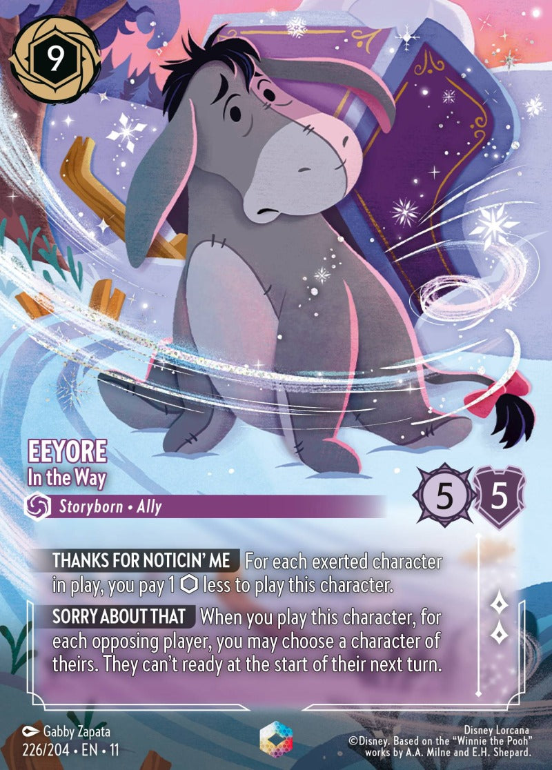 226/204-EN-11: Eeyore - In the Way