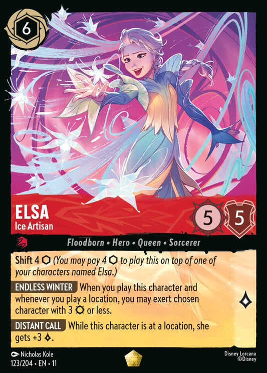 123/204-EN-11: Elsa - Ice Artisan