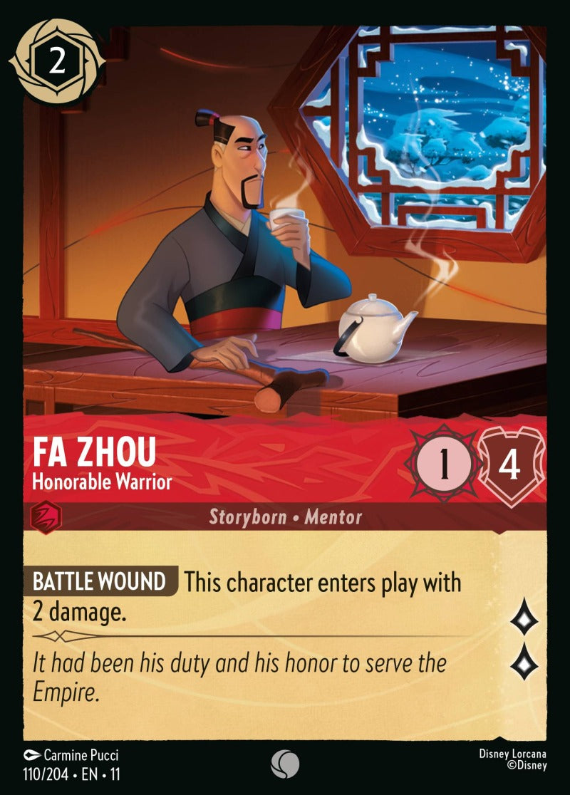 110/204-EN-11: Fa Zhou - Honorable Warrior