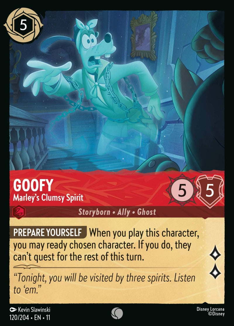 120/204-EN-11: Goofy - Marley's Clumsy Spirit