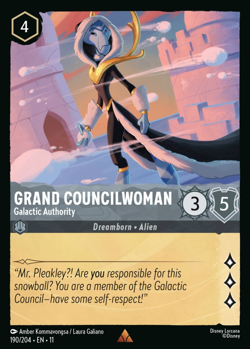 190/204-EN-11: Grand Councilwoman - Galactic Authority