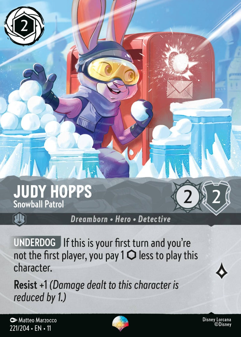 221/204-EN-11: Judy Hopps - Snowball Patrol