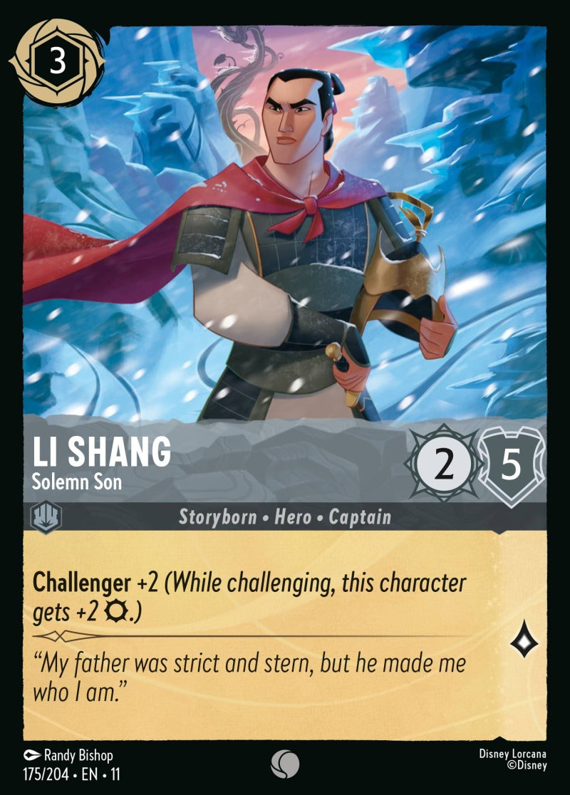 175/204-EN-11: Li Shang - Solemn Son