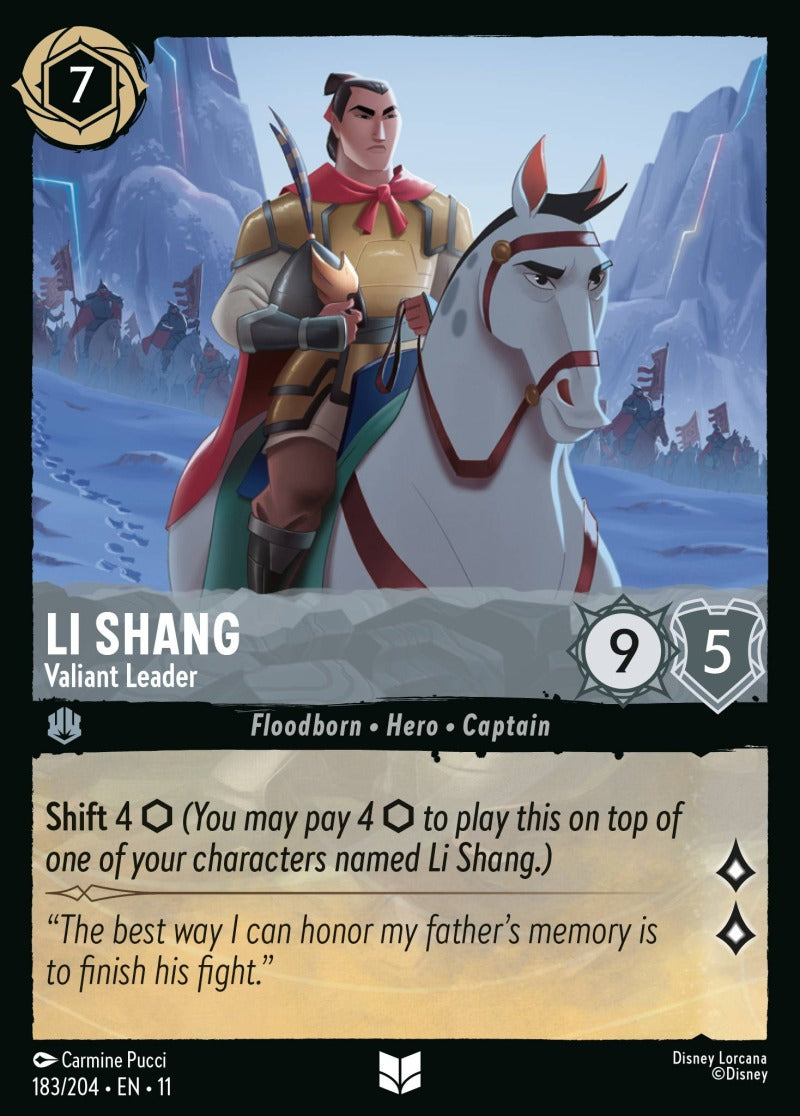 183/204-EN-11: Li Shang - Valiant Leader