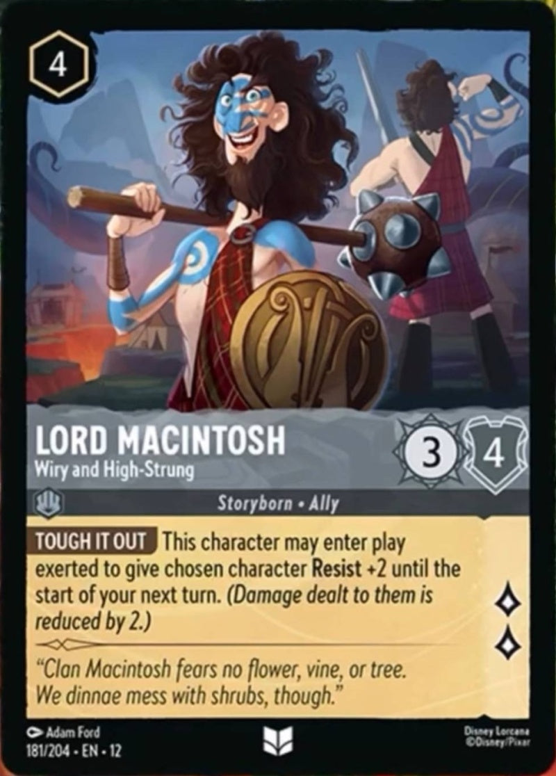 181/204-EN-12: Lord Macintosh - Wiry and High‐Strung